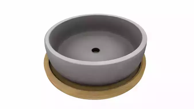 Indoor Plant Pot 3D model