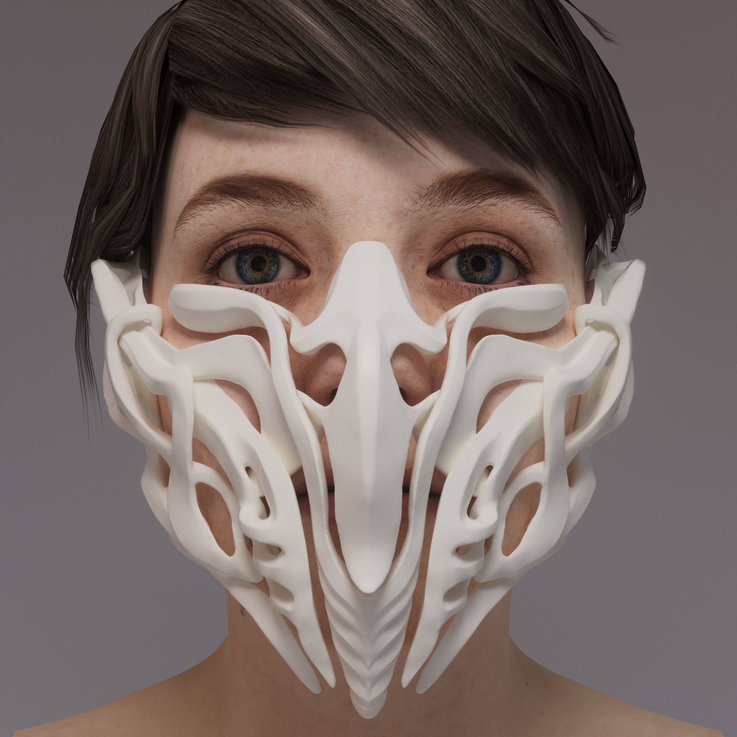 MASK 2024 - BONES 3D print model_2