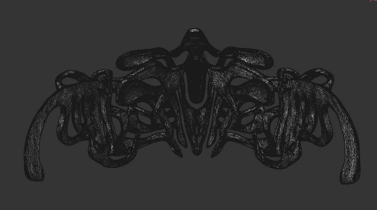 MASK 2024 - BONES 3D print model_8