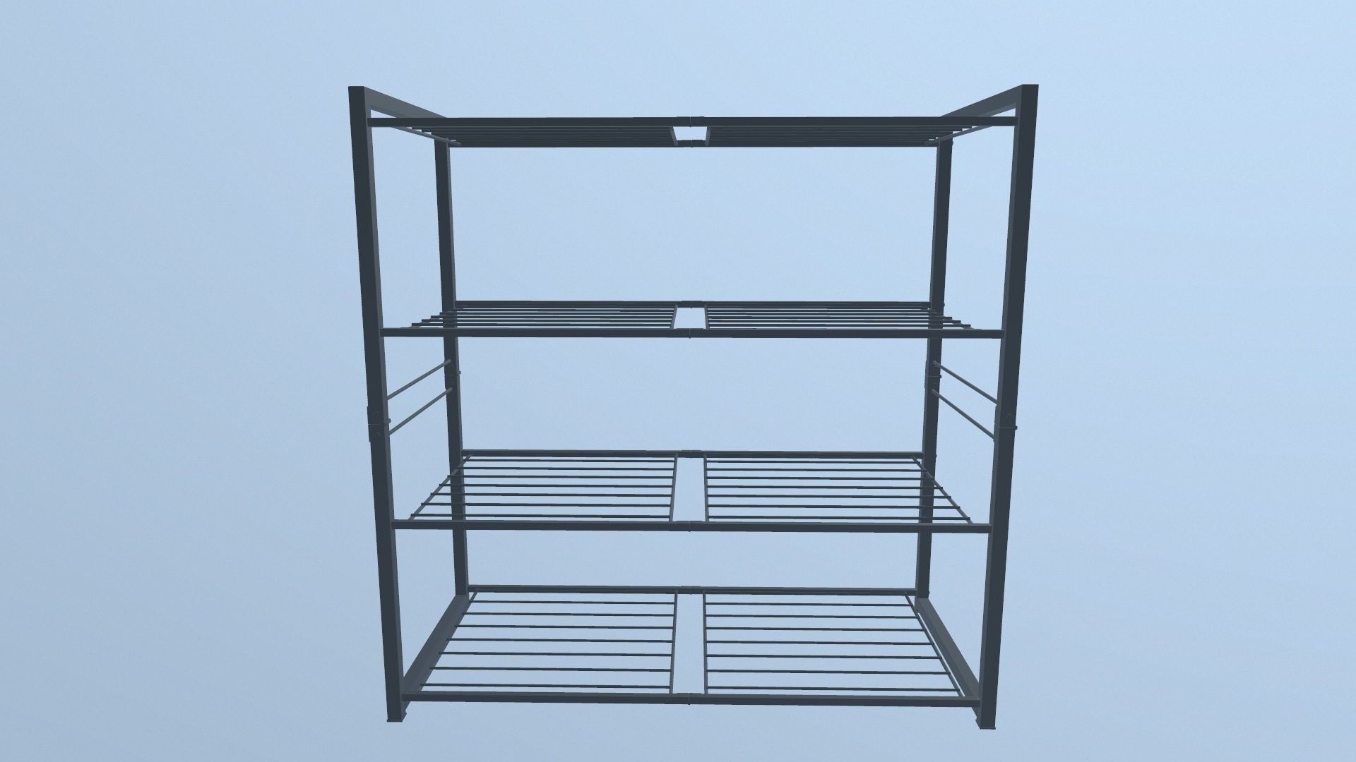 Metal Racks 3D model_9