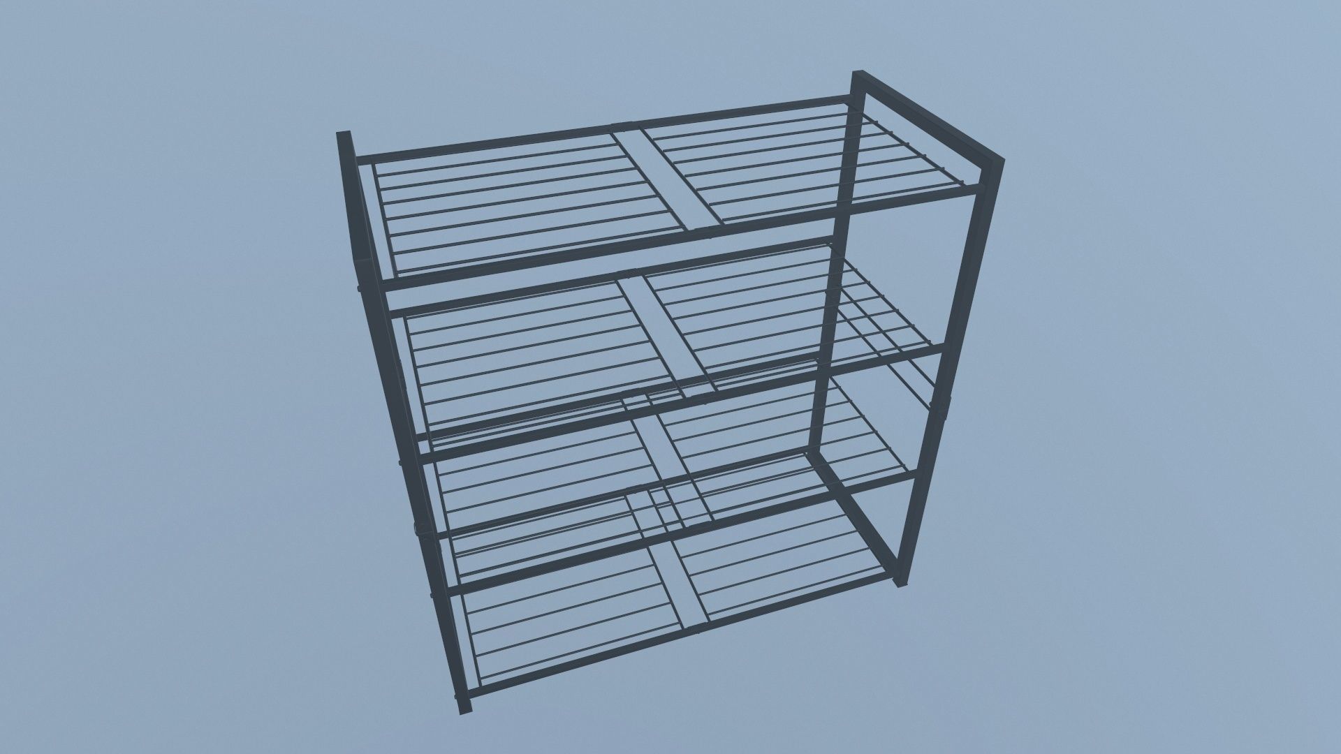 Metal Racks 3D model_7