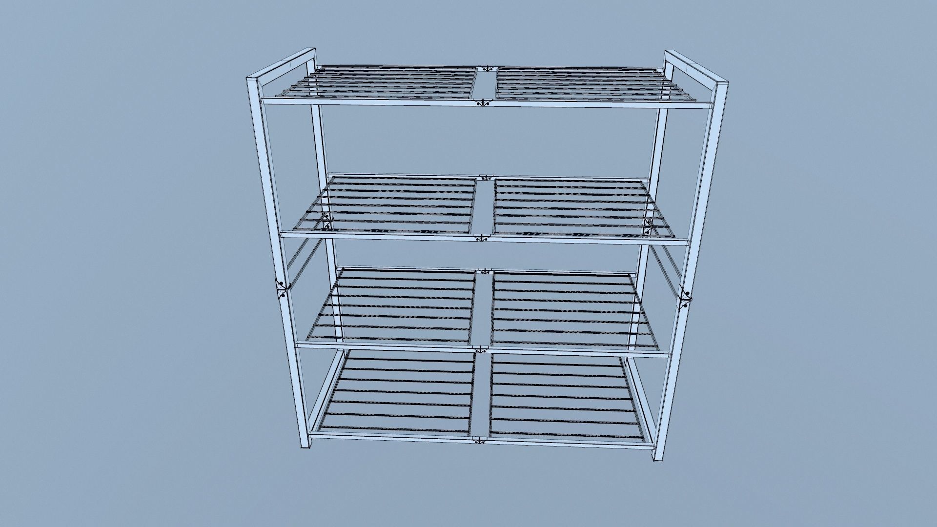 Metal Racks 3D model_17