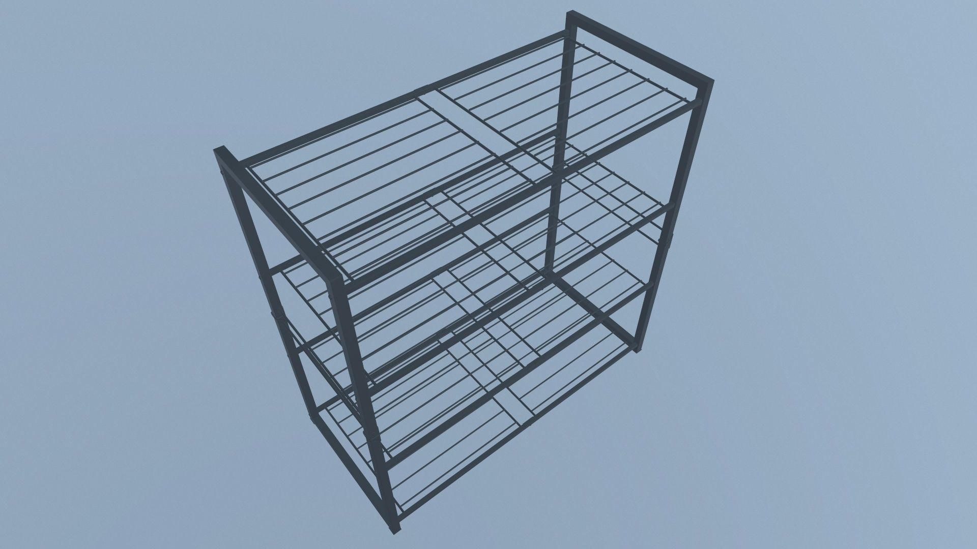 Metal Racks 3D model_14