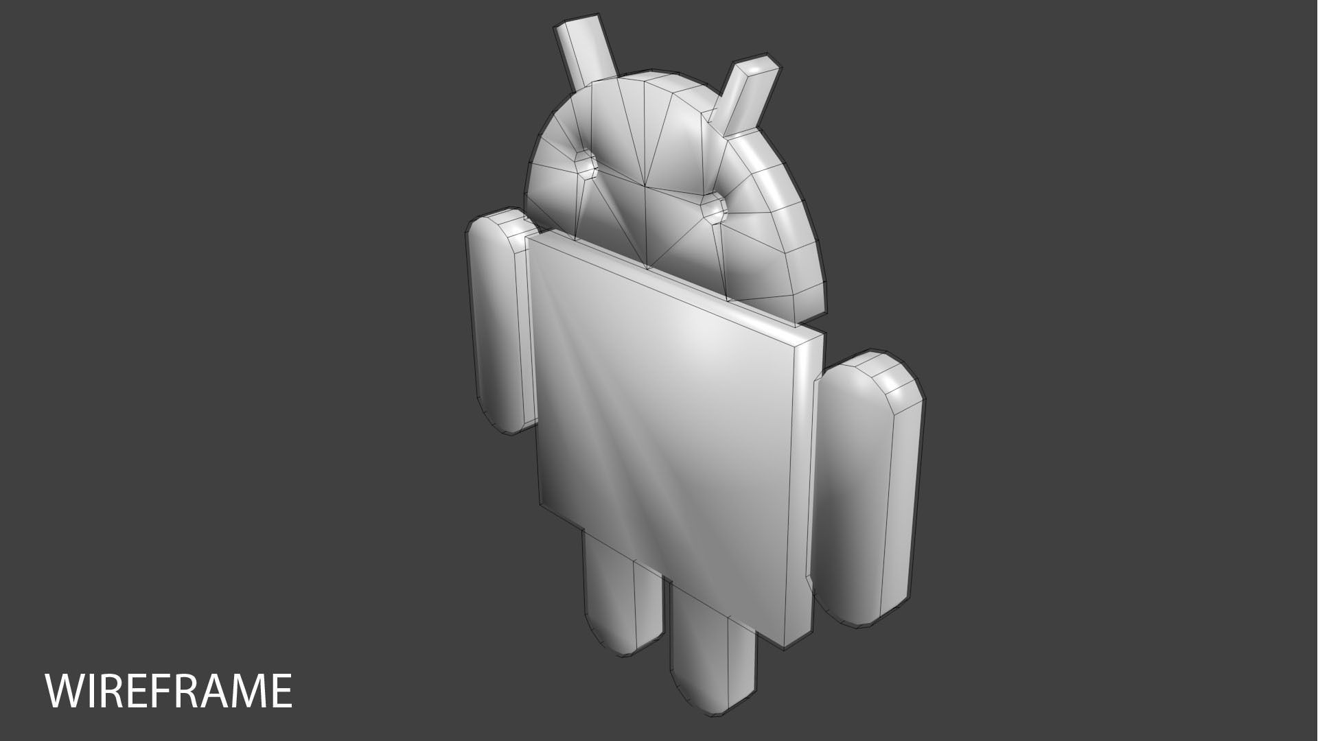 icon - Android 3D model_3