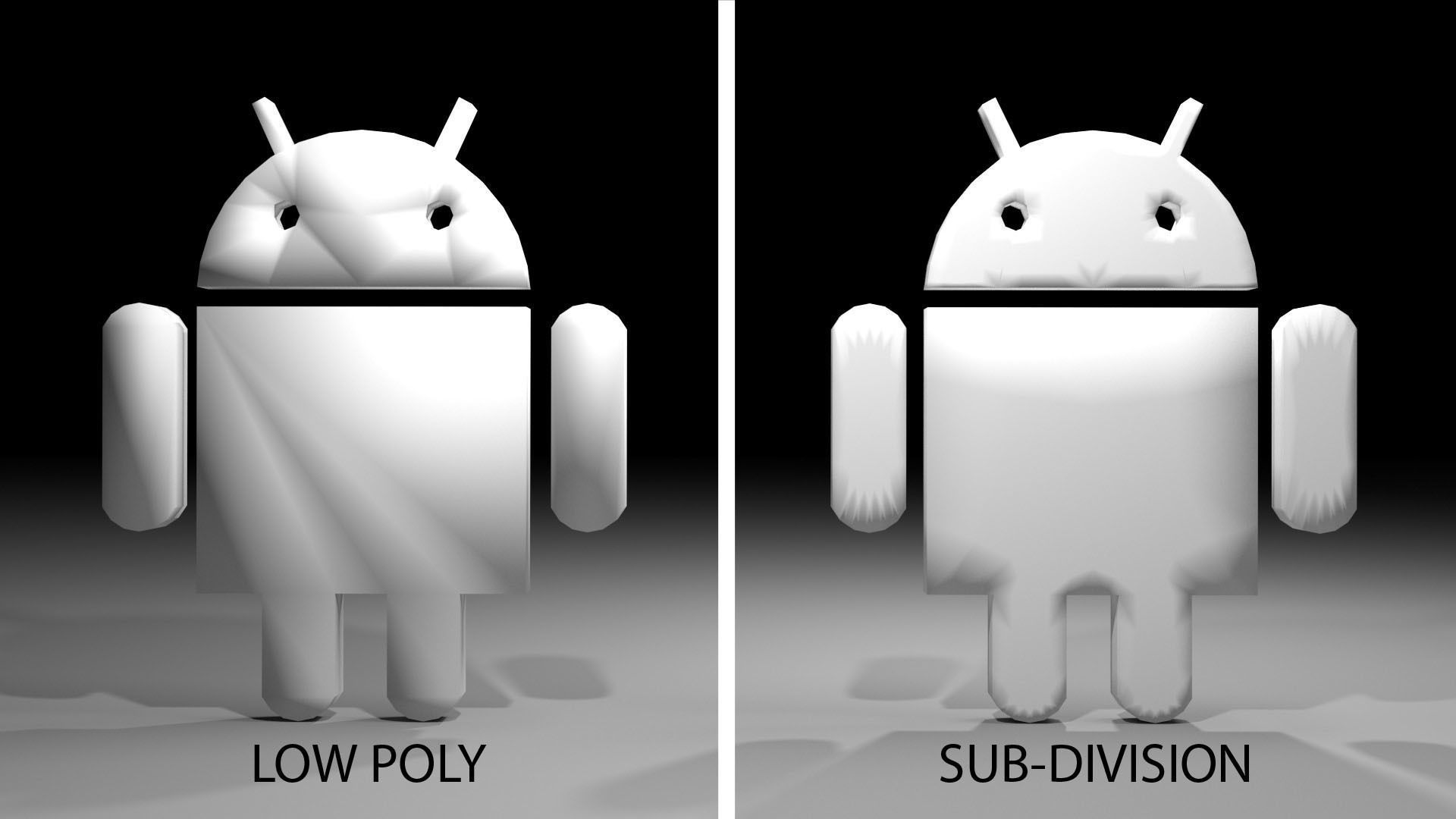 icon - Android 3D model_4