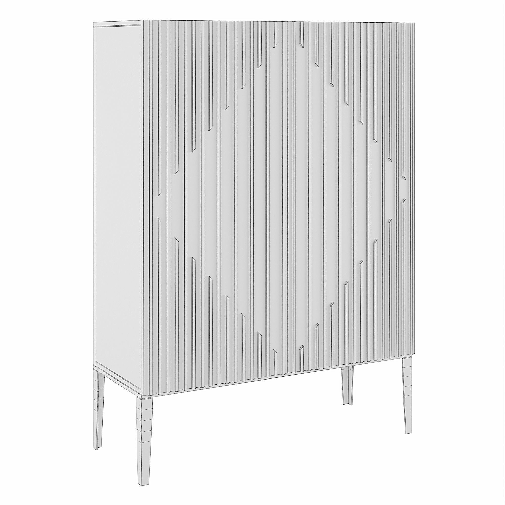 High Buffet Menorca 3D model_1