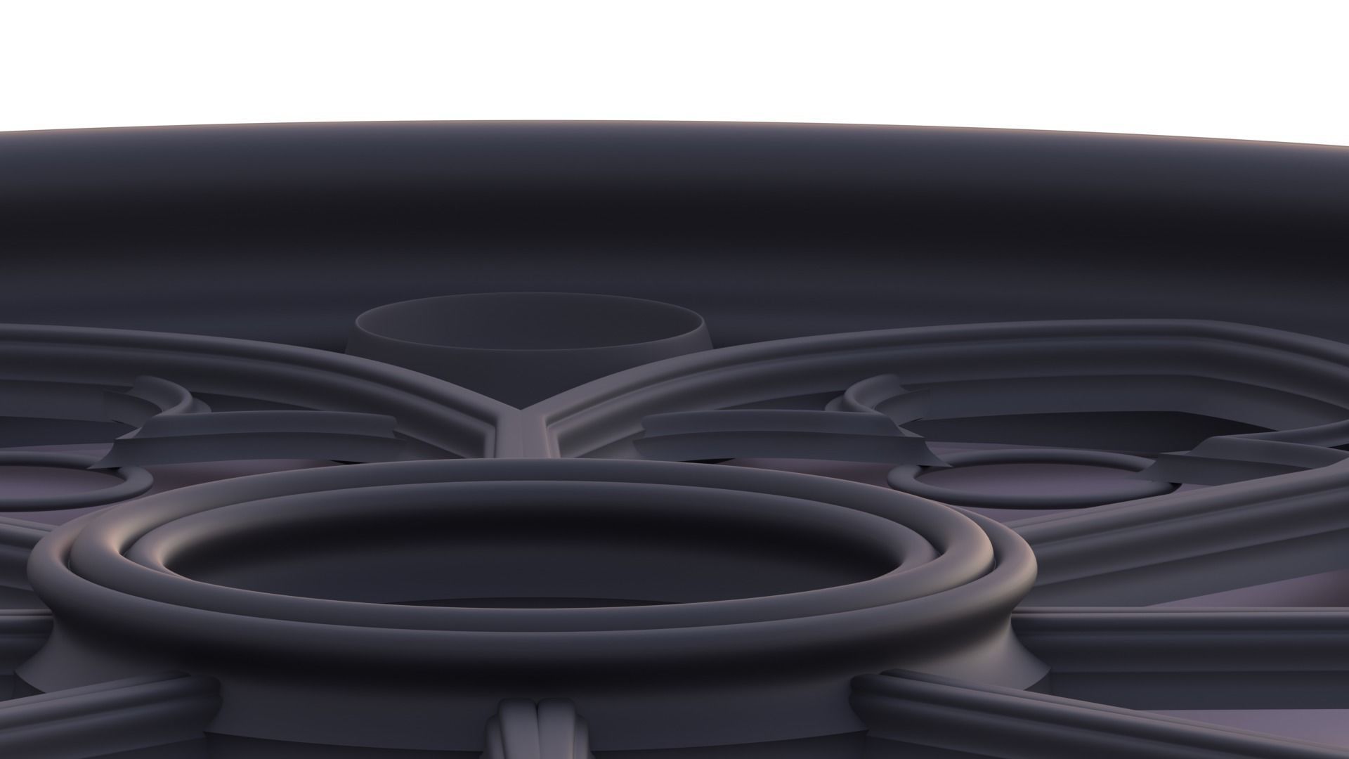 Gothic Window  3D model_2