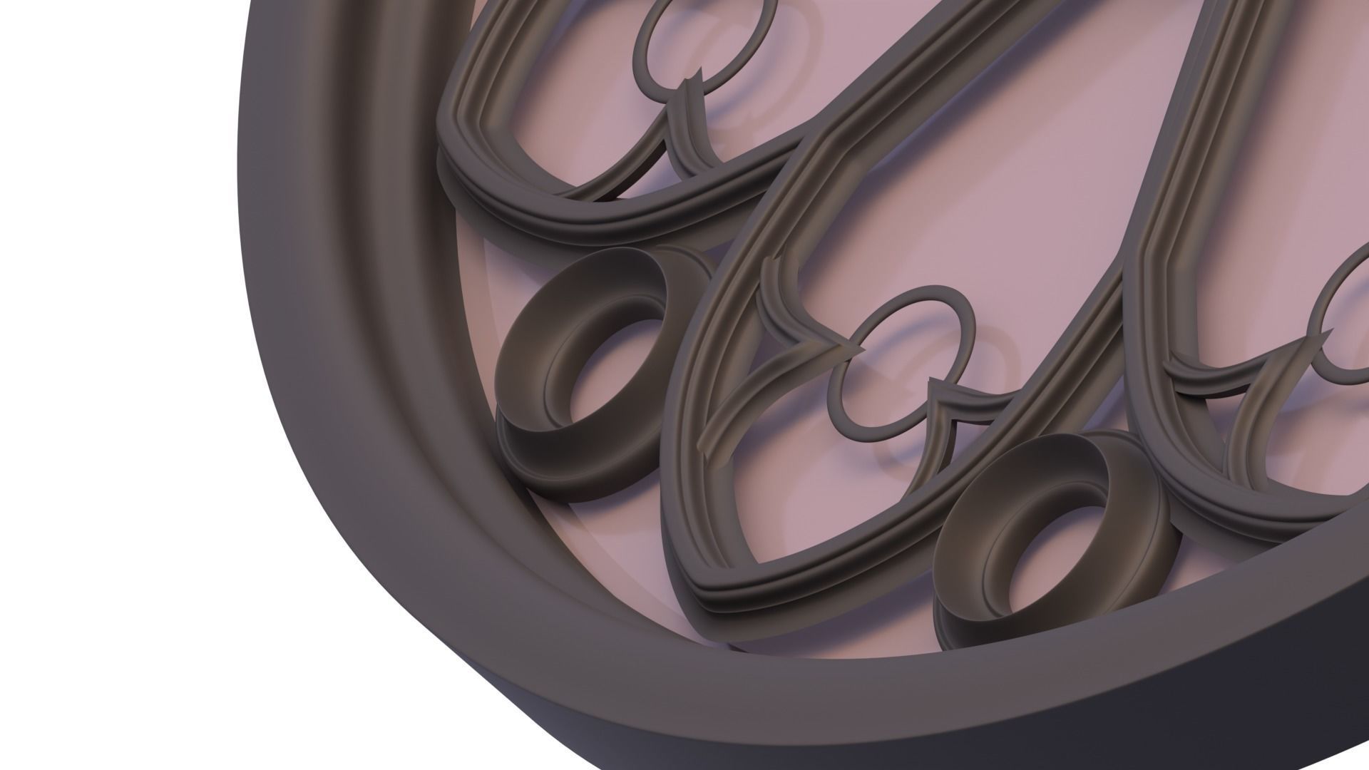 Gothic Window  3D model_5