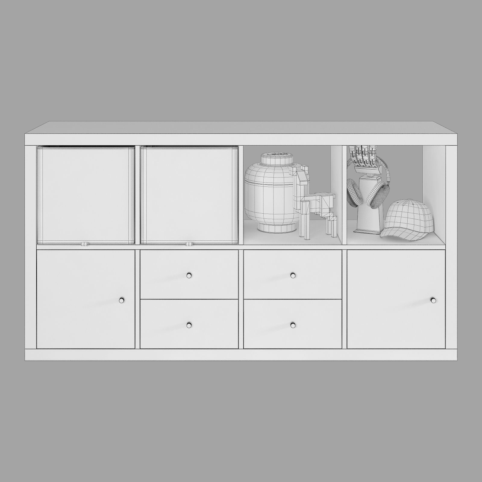IKEA kallax 59278307 3D model_5