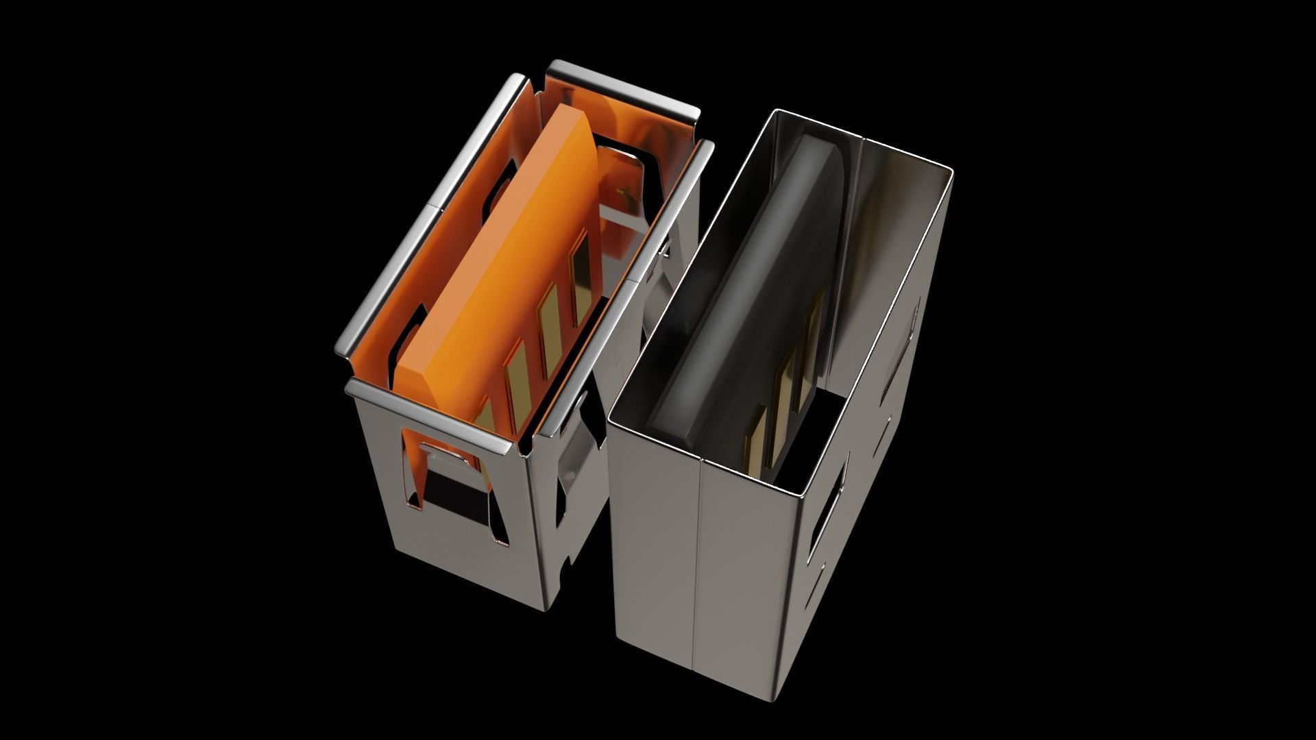 USB interface Free 3D model_1