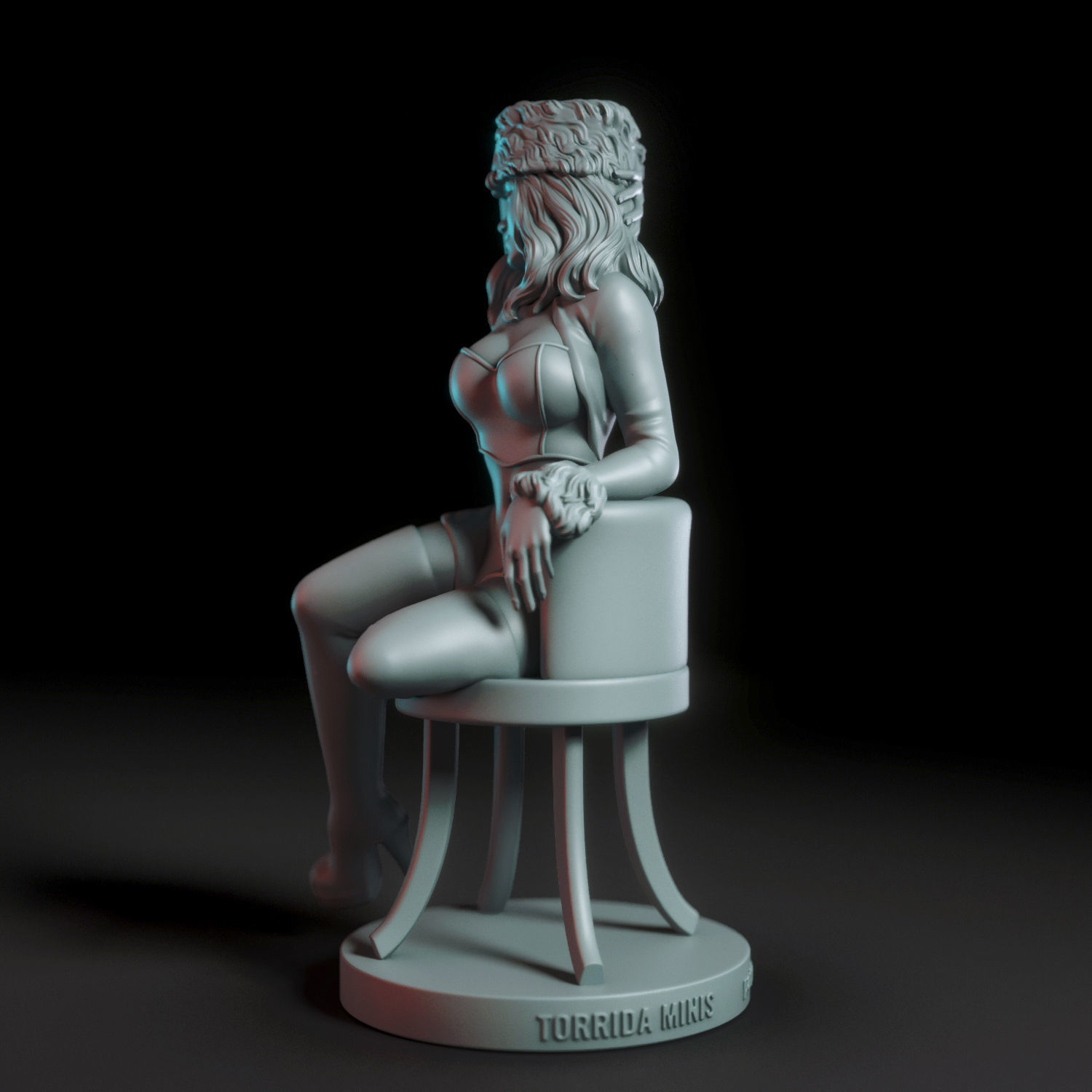 Katya Kazanova 3D print model_10