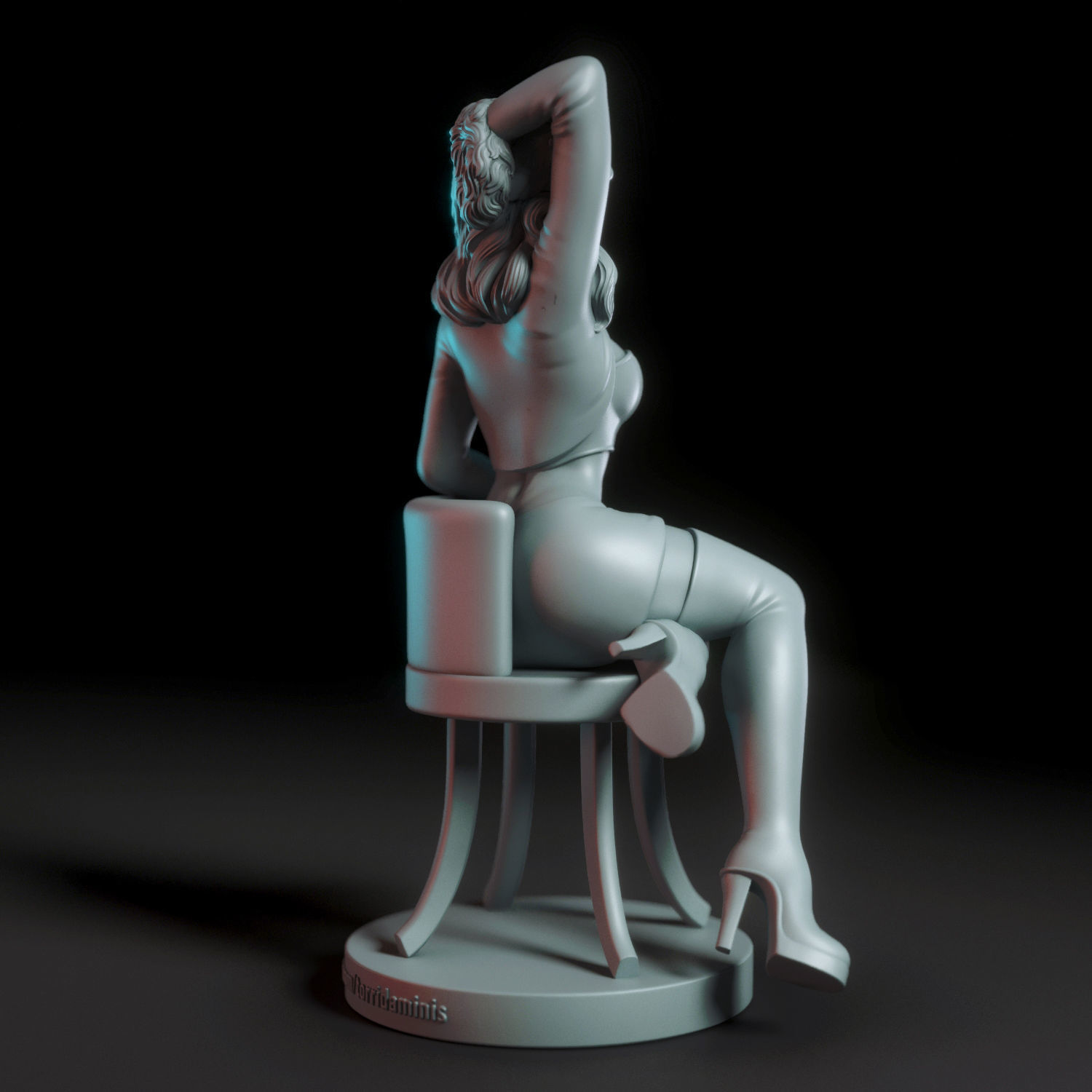 Katya Kazanova 3D print model_9
