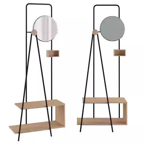 Coat Rack Nostalgic AA4028E01 3D model
