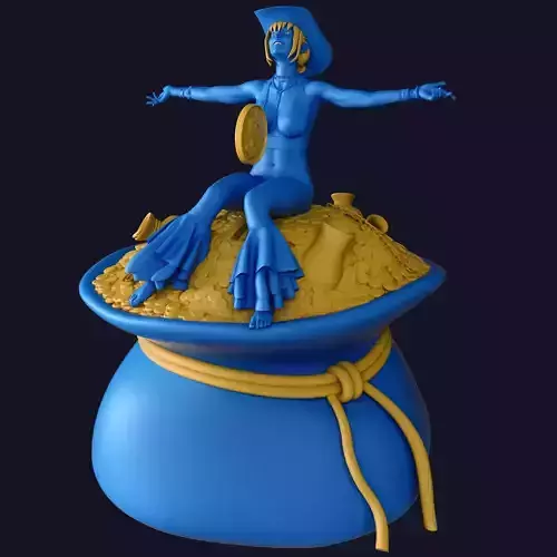 Piggy bank 2 3D print model