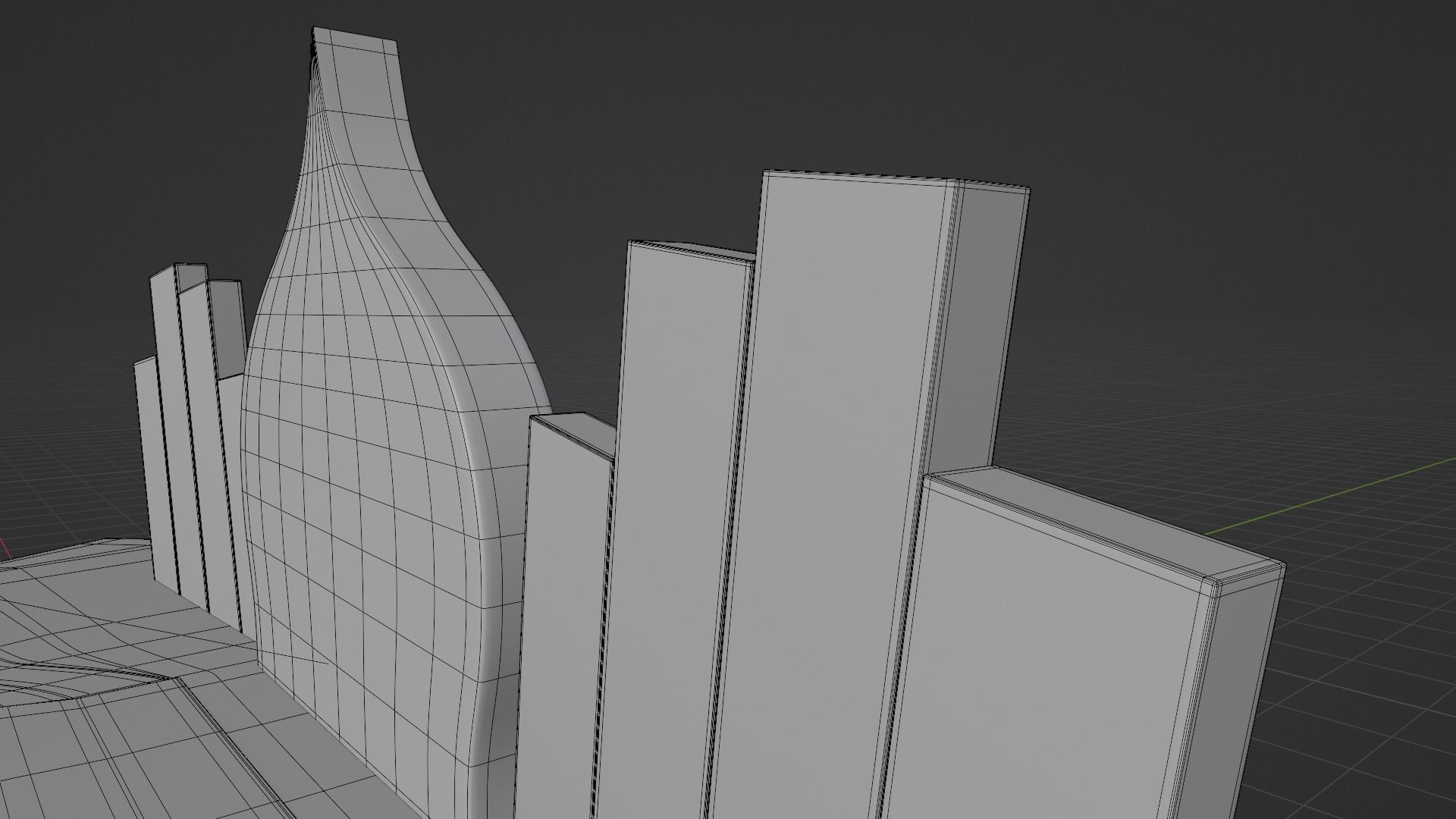 Islamic Event Stage with Lightening Low Poly Game Ready Low-poly 3D model_13