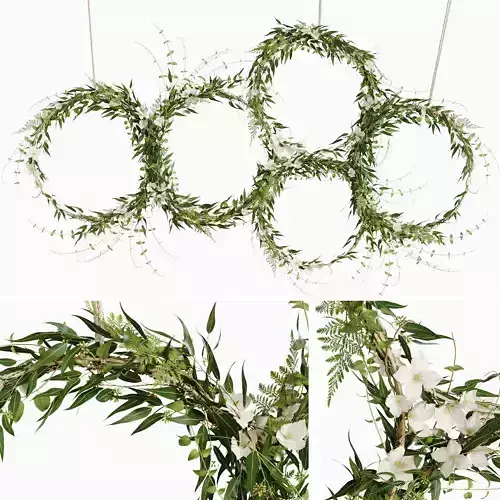 Green wreaths