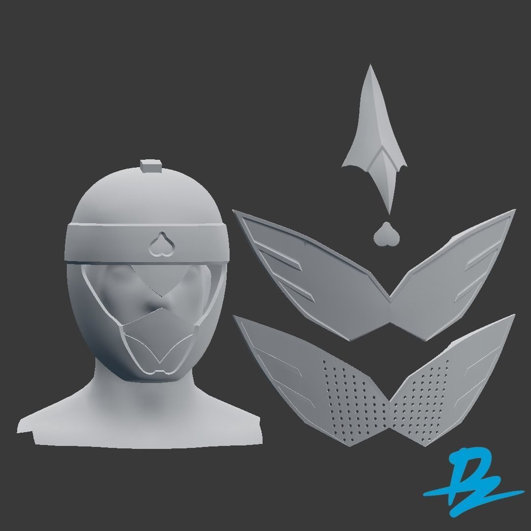 Avataro Sentai Donbrothers Kiji Brothers 3D print model_6