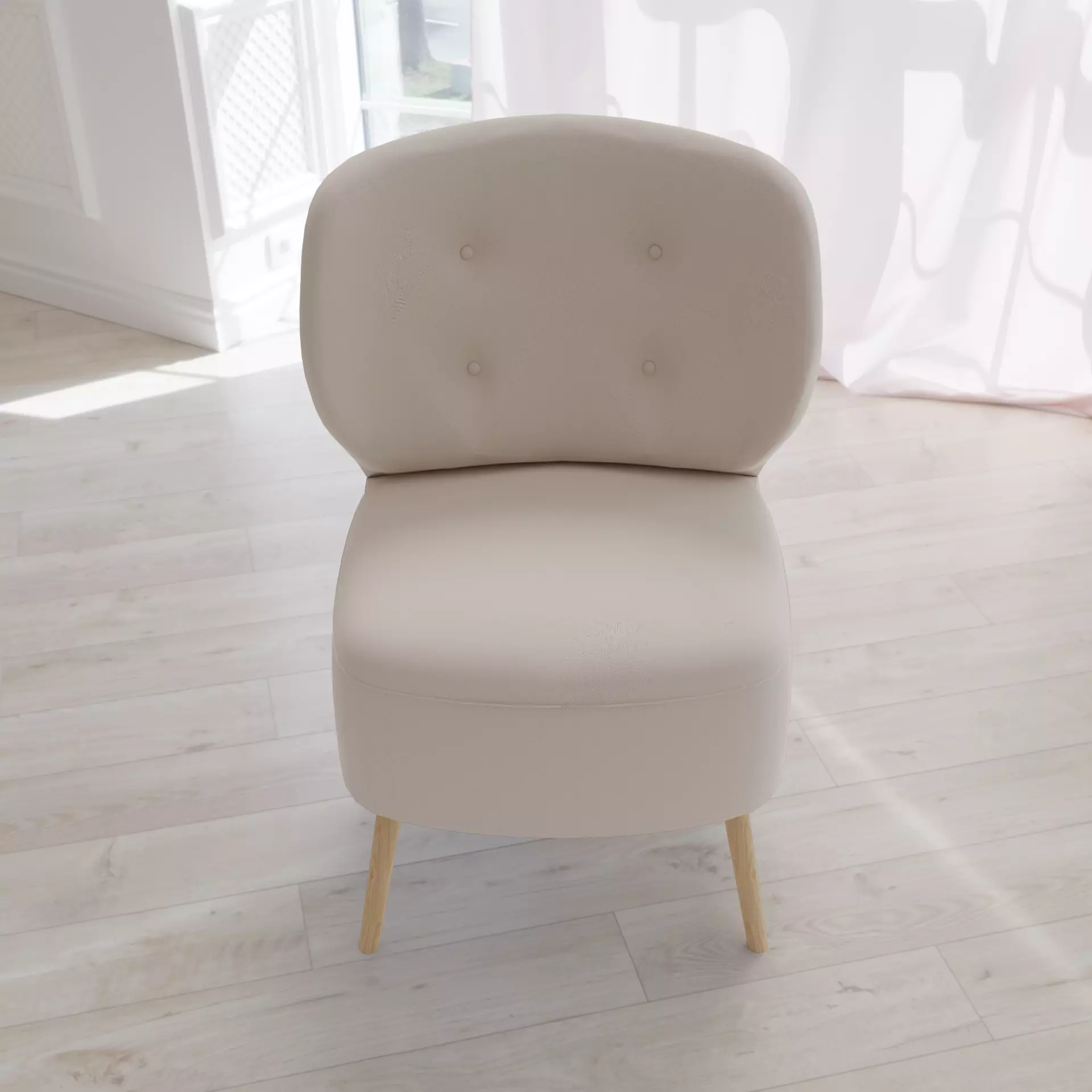 Accent Chair IKEA GUBBO Free 3D model