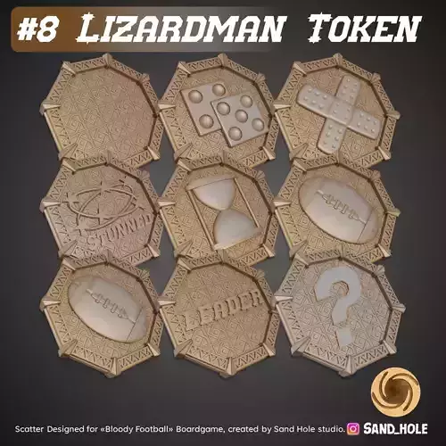 LIZARDMEN SCATTERS - SH08T