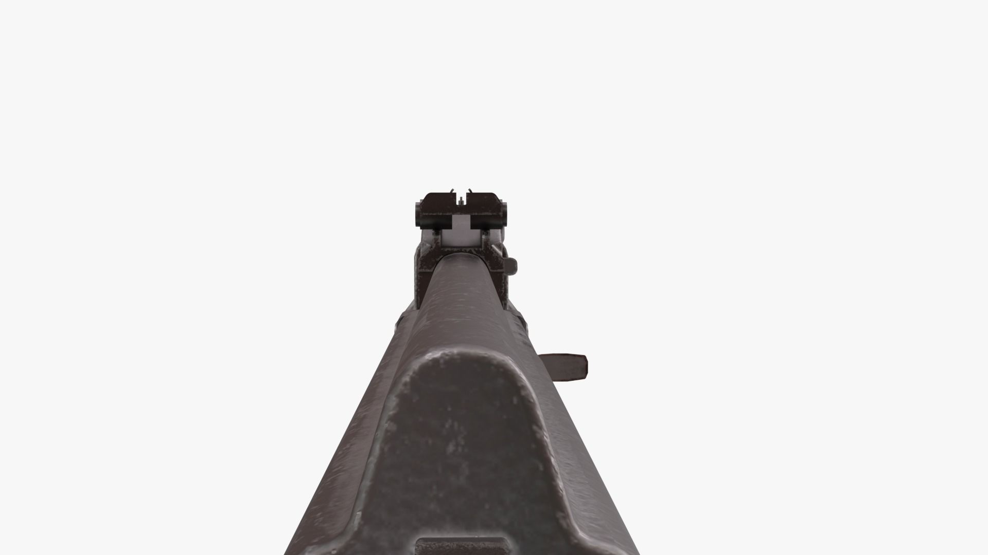 AK-47 Bullpup Low-poly 3D model_7