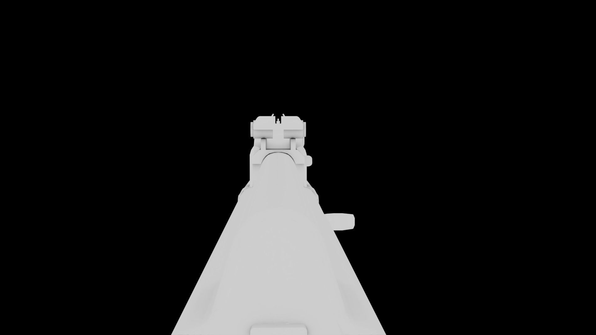 AK-47 Bullpup Low-poly 3D model_15