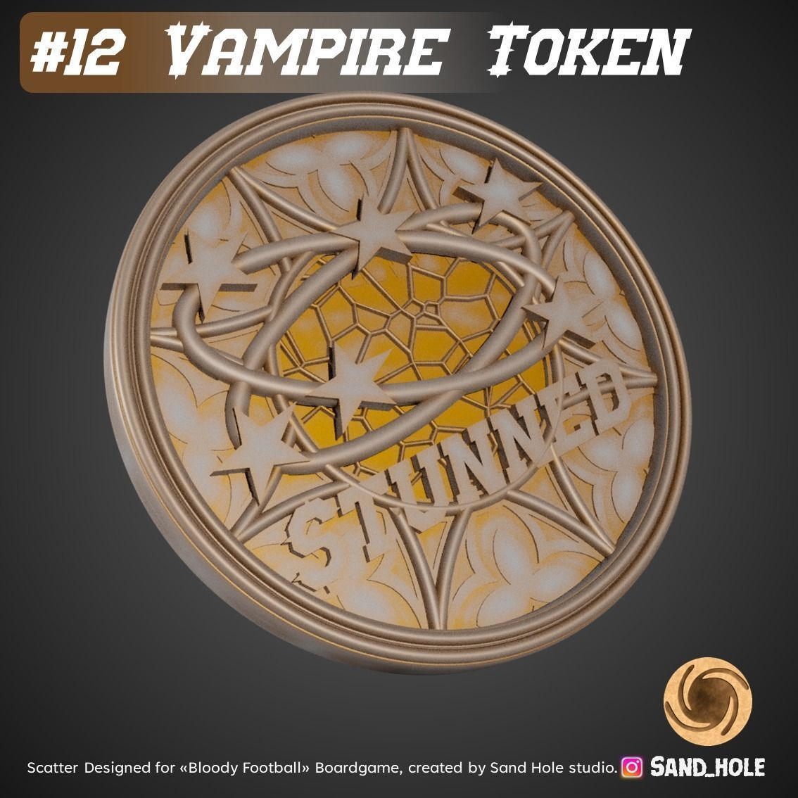 VAMPIRE TOKENS - SH12T 3D model | CGTrader