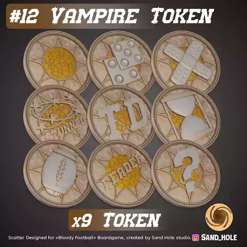 VAMPIRE TOKENS - SH12T