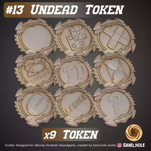 UNDEAD TOKENS - SH13T