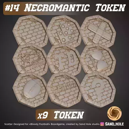 NECROMANTIC TOKENS - SH14T