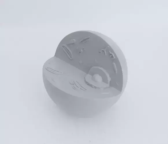 Animal Cell 3D print model