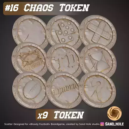 CHAOS TOKENS - SH16T