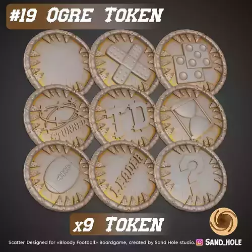 OGRE TOKENS - SH19T