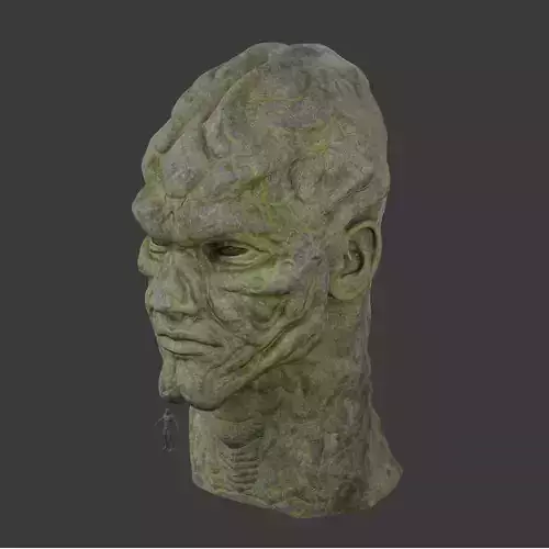 Humanoid Statue PBR 3D model