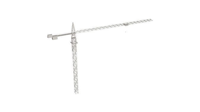 Crane concept 3D model