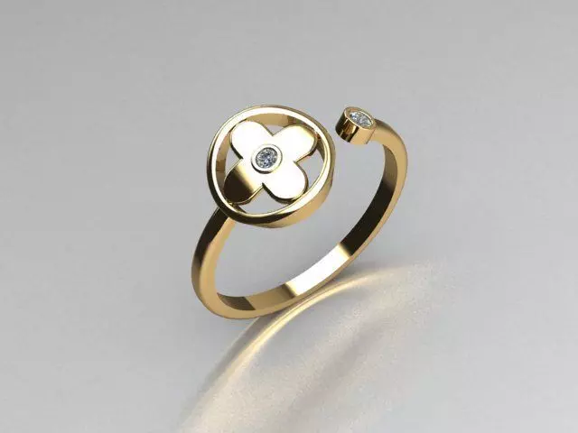 jewelry ring 3D print model