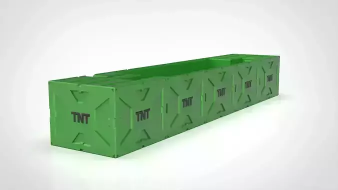 Nintendo Switch Dock as TNT explosive containers set 3D print model