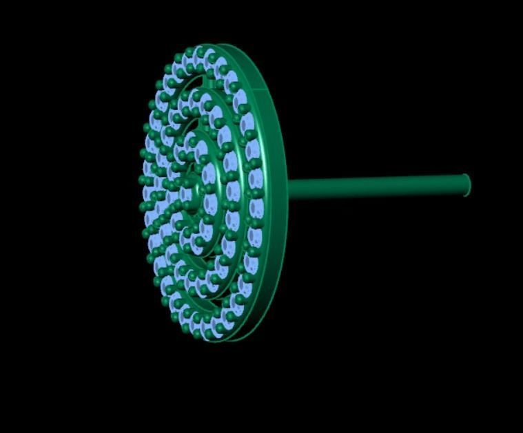 Earrings kt9 3D print model_11