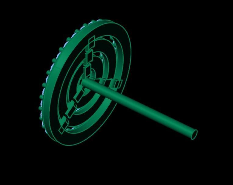 Earrings kt9 3D print model_7