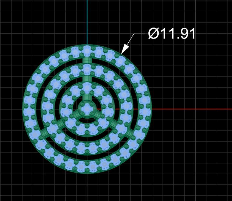 Earrings kt9 3D print model_9