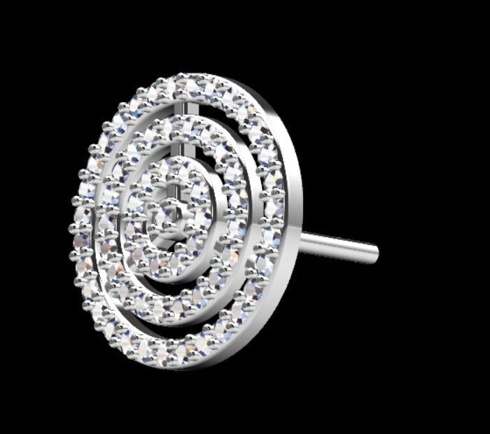 Earrings kt9 3D print model_16