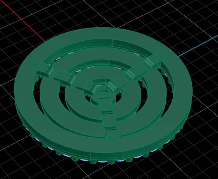 Earrings kt9 3D print model_8