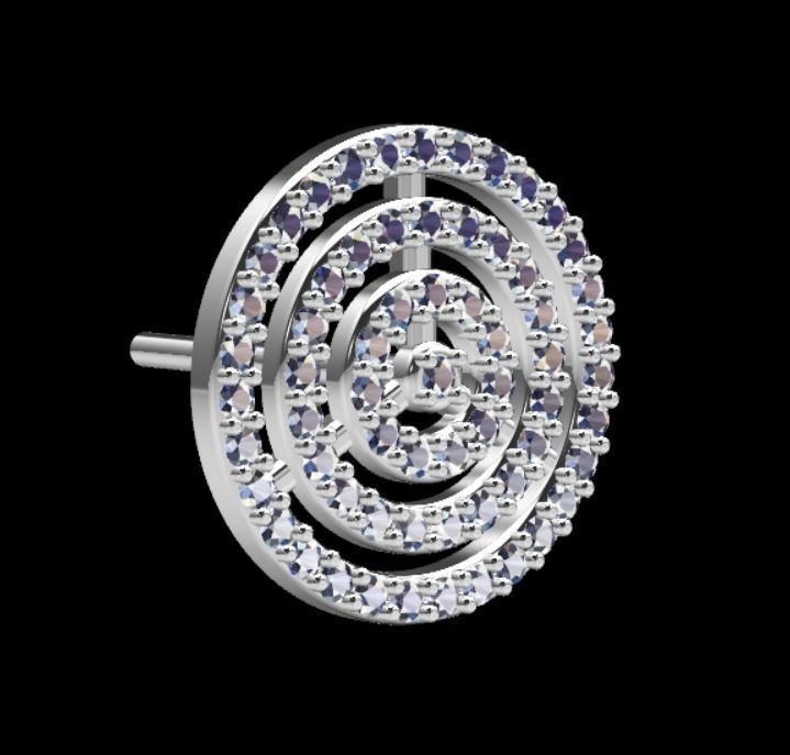 Earrings kt9 3D print model_17