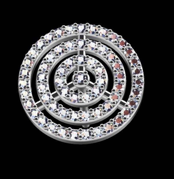 Earrings kt9 3D print model_15