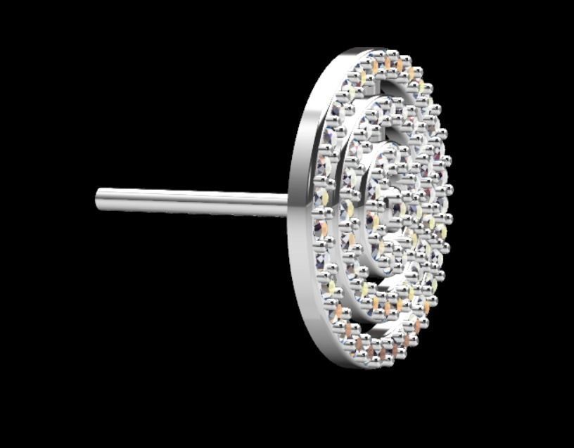 Earrings kt9 3D print model_14