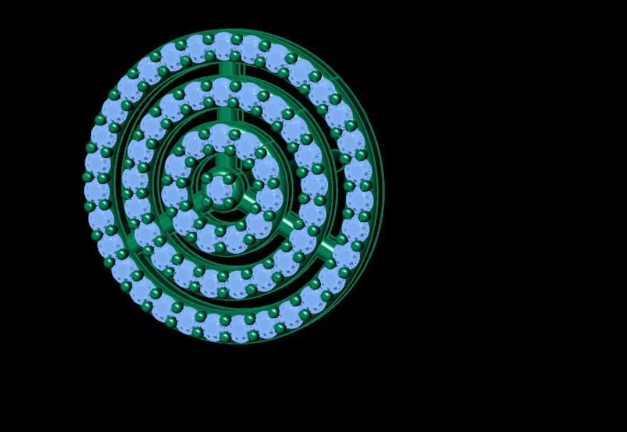 Earrings kt9 3D print model_10