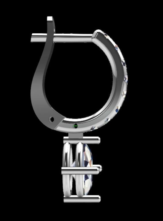 Earrings kt10 3D print model_15