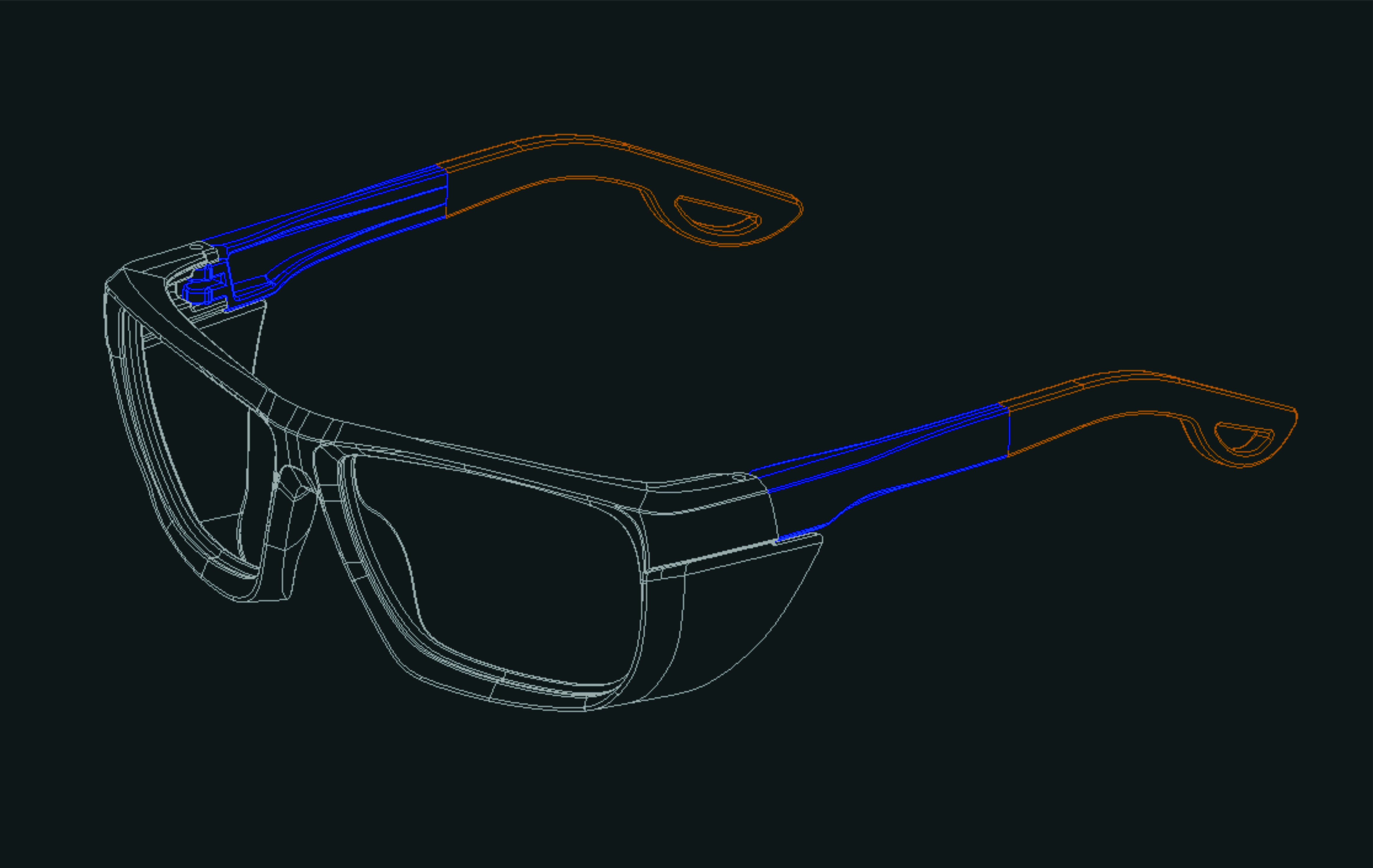 Safety Glasses 01 3D print model_5