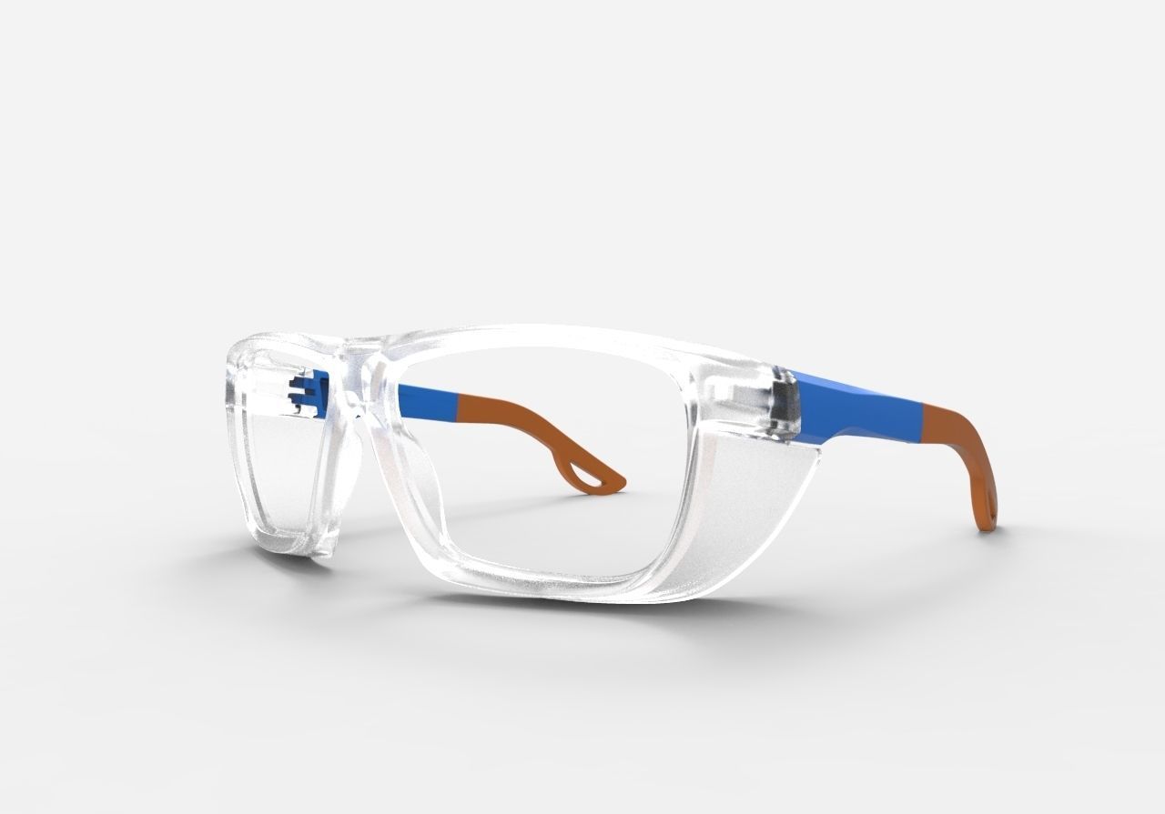 Safety Glasses 01 3D print model_2