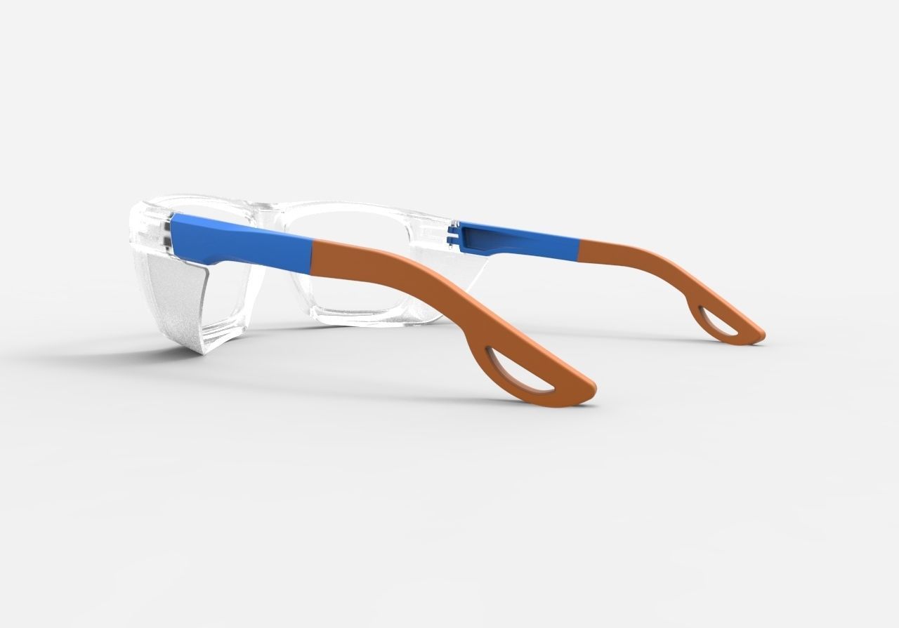 Safety Glasses 01 3D print model_3