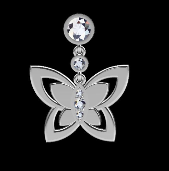 Earrings kt11 3D print model_16